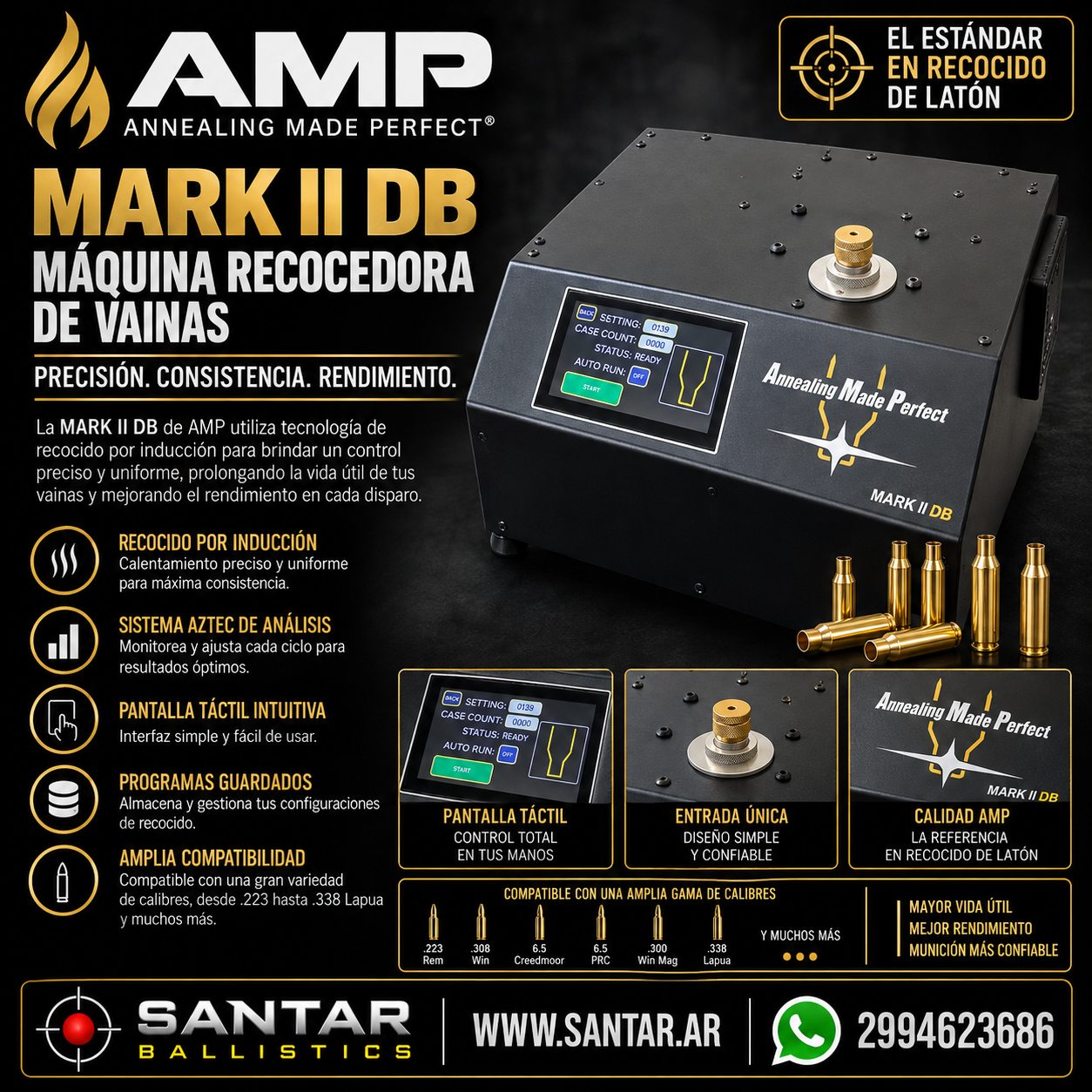 MARK II DB ANNEALER - AMP - Santar Ballistics